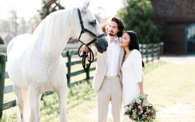 The Heart Races Styled Shoot: A Playful Take on Equestrian Bridal
