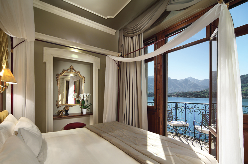 Lake Como Italy Dazzling Wedding Destination Promises A Lake Effect Glow Grand Hotel Tremezzo Bedroom Suite With Balcony