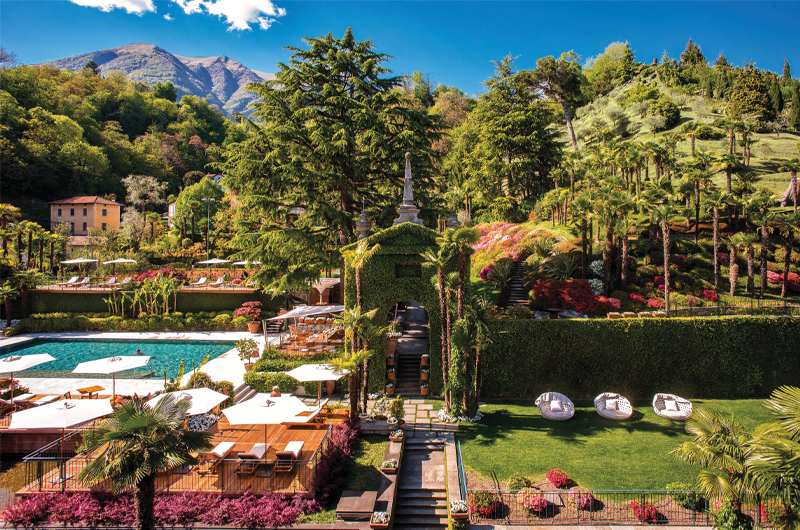 Lake Como Italy Dazzling Wedding Destination Promises A Lake Effect Glow Grand Hotel Tremezzo Pool Area And Outside Lounge
