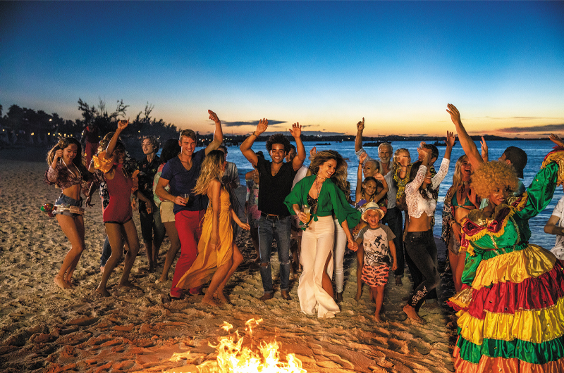 More Guests Means More Bells & Whistles At Beaches Resorts Beach Bonfire