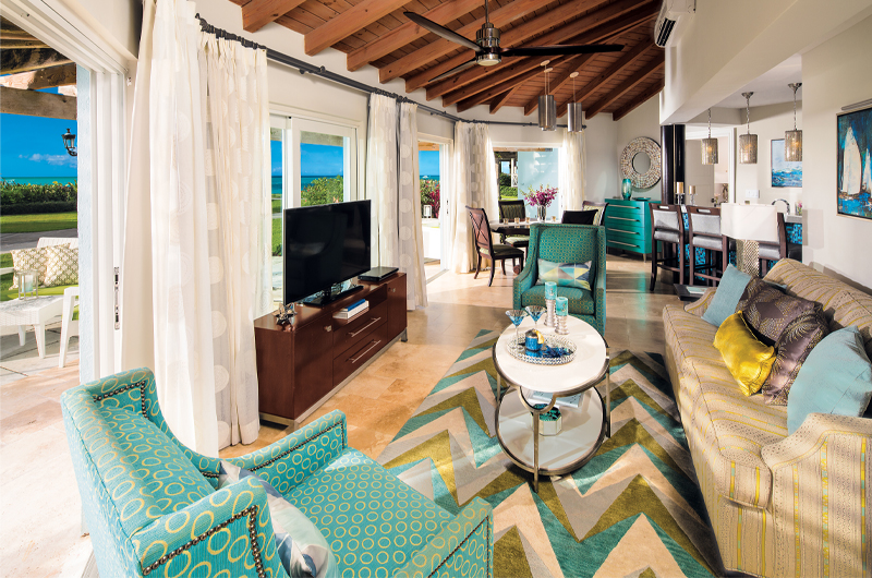More Guests Means More Bells & Whistles At Beaches Resorts Open Area Suite