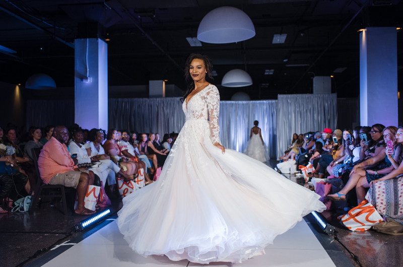 Show Us The Pretty Bridal Extravaganza Wows Atlanta Model In Wedding Dress