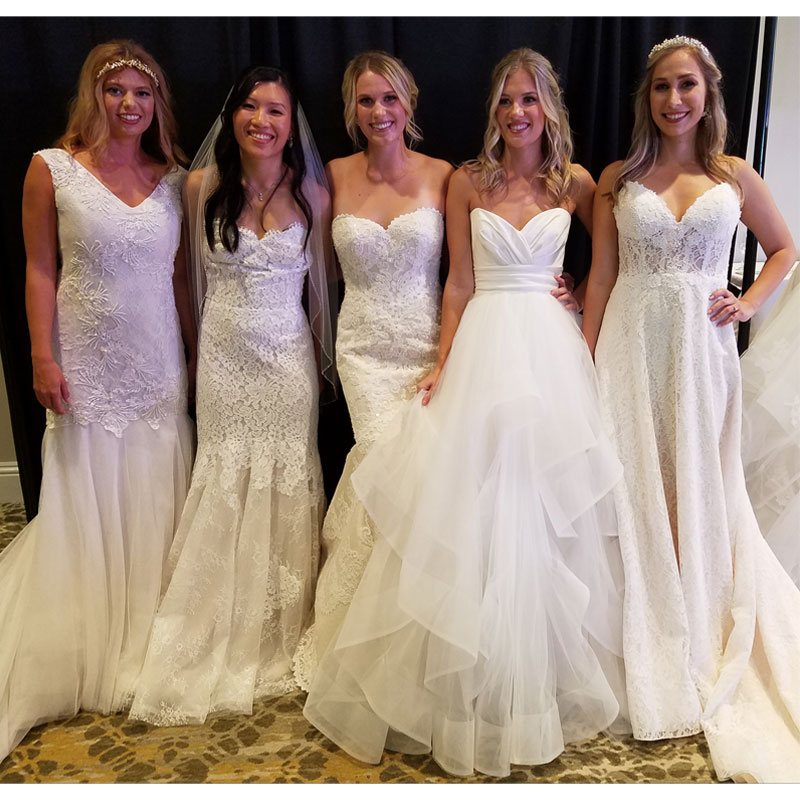 Our Dream Wedding Expo Dress Models