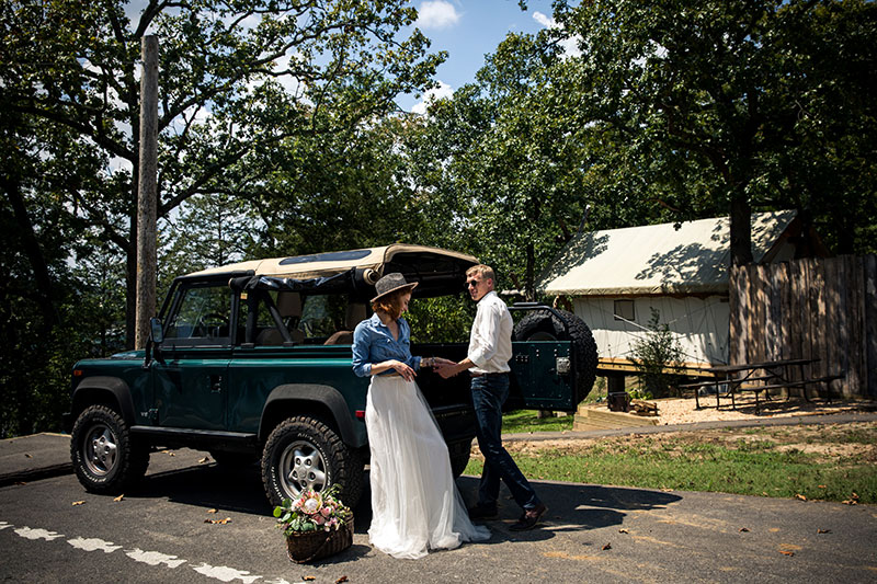 Rustic Luxury At Missouris Big Cedar Lodge Couple With Hummer