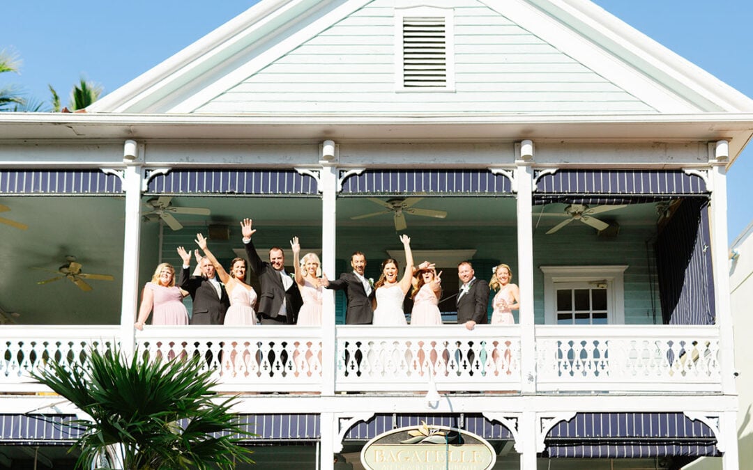 Historic Bagatelle Restaurant in Old Town Key West, Florida