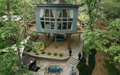 Sulfur Ridge™ is Tennessee’s First Luxury Treehouse™ and Shasta Camp