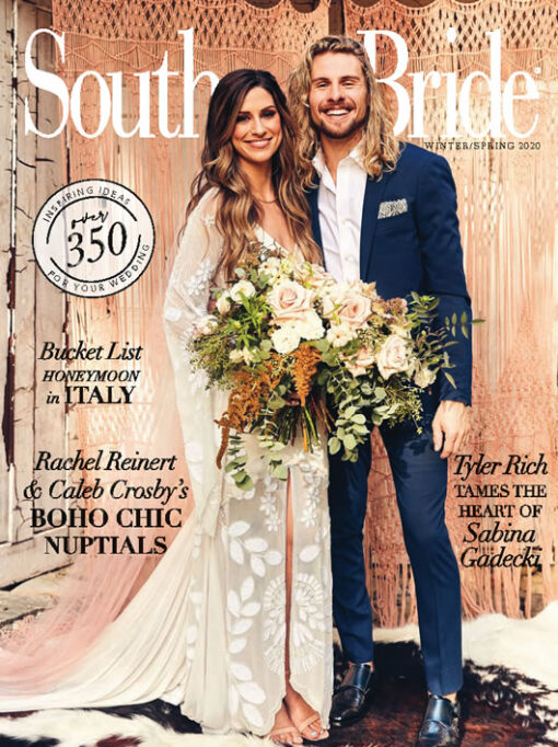 Southern Bride Magazine Cover Spring 2020 In Print
