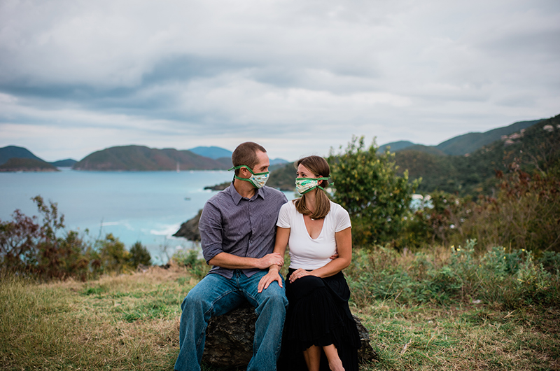 Island Engagement on St. John Proves Love Isn’t Cancelled