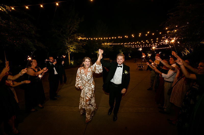 Married In Nashville Jean Broadhurt Couple And Sparklers