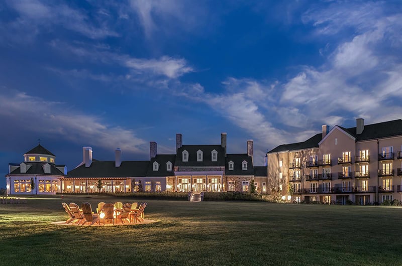 Salamander Resort Grand Lawn Firepit