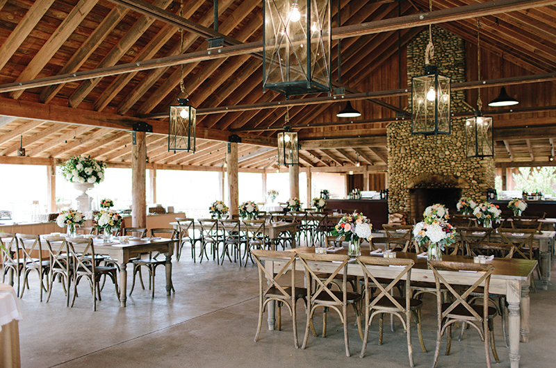 The Inn At Serenbe Natural Wood Reception