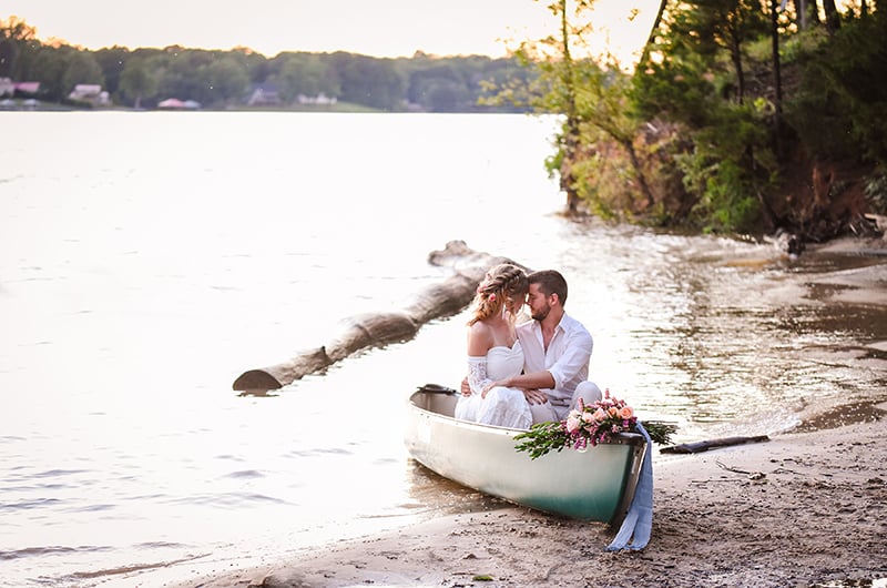 Mamma Mia! Inspires Tropical Loveland Elopement