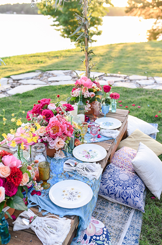 Radiant Bohemian Table