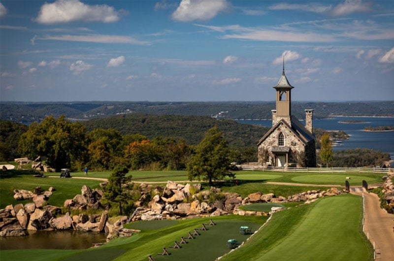 A Magical Wedding In The Ozark Mountains The Chapel Of The Ozarks At Top Of The Rock Landscape View