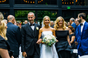 Celebrating National Parents Day Mother And Father Walking Bride Down The Aisle