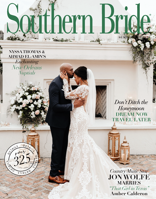 Southern Bride Magazine Cover Summer 2020 In Print