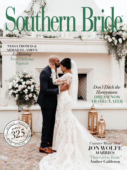 Southern Bride Magazine Cover Summer 2020 In Print