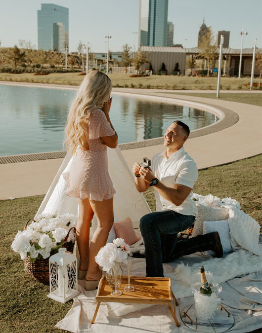 Lifestyle Blogger Madelynn Dunn Says Yes To A Memorable Proposal Proposal