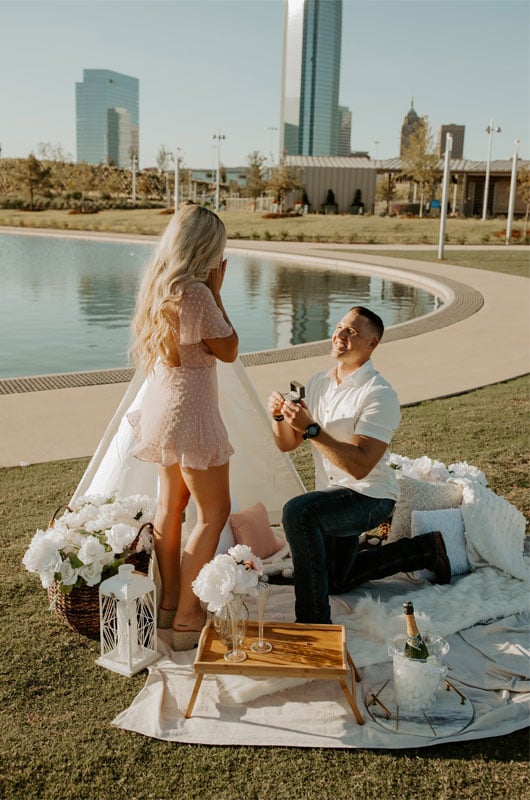 Lifestyle Blogger Madelynn Dunn Says Yes To A Memorable Proposal Proposal