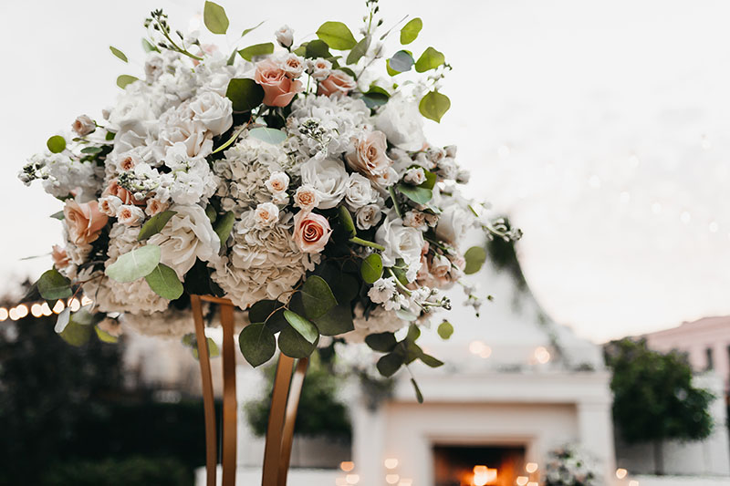 Why Couple Chose A New Orleans Destination Wedding Ceremony Flowers