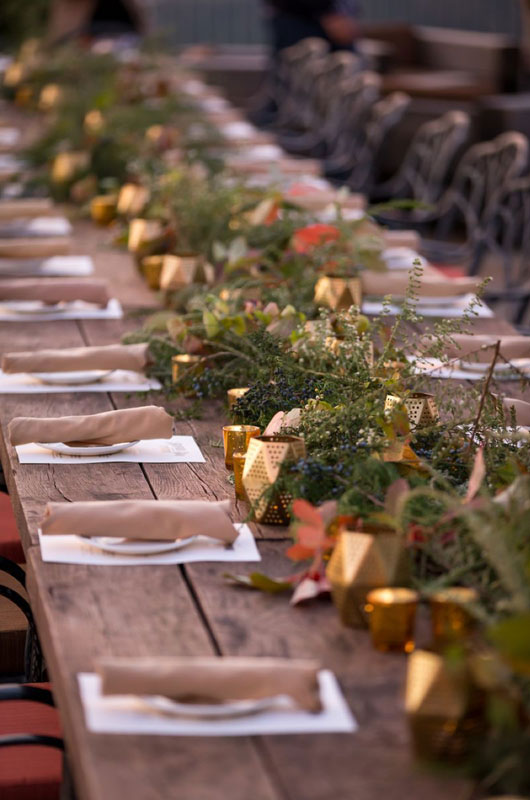 Wedding Reception Tablescape