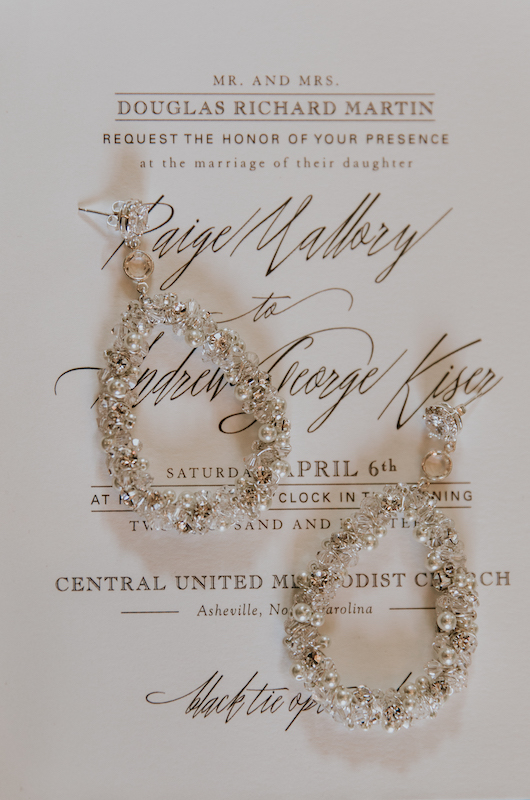 Paige Winsette And Drew Kiser Real Wedding Invitations