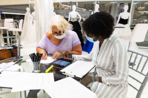 VOW New World Of Bridal Invites Wedding Gown Vendors To Atlanta Women Working On Designs
