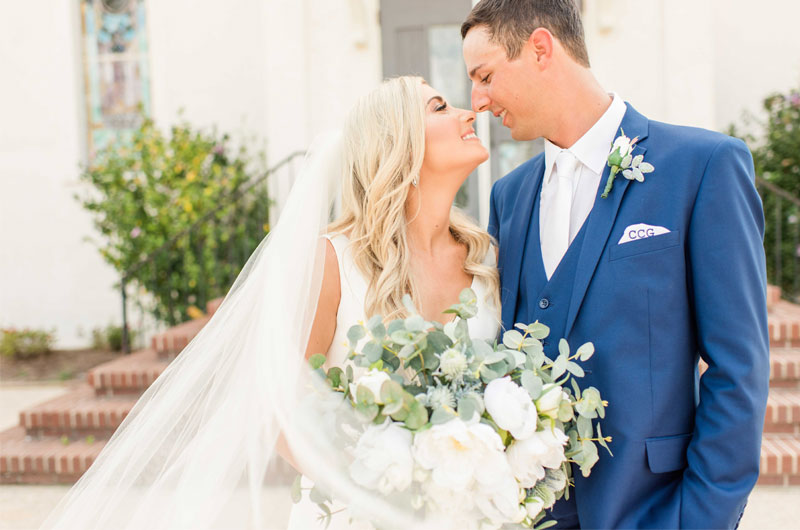 A Romantic Louisiana Summer Wedding Shot By Krystal Troutt Photography Bride And Groom Smiling Scaled.jpg