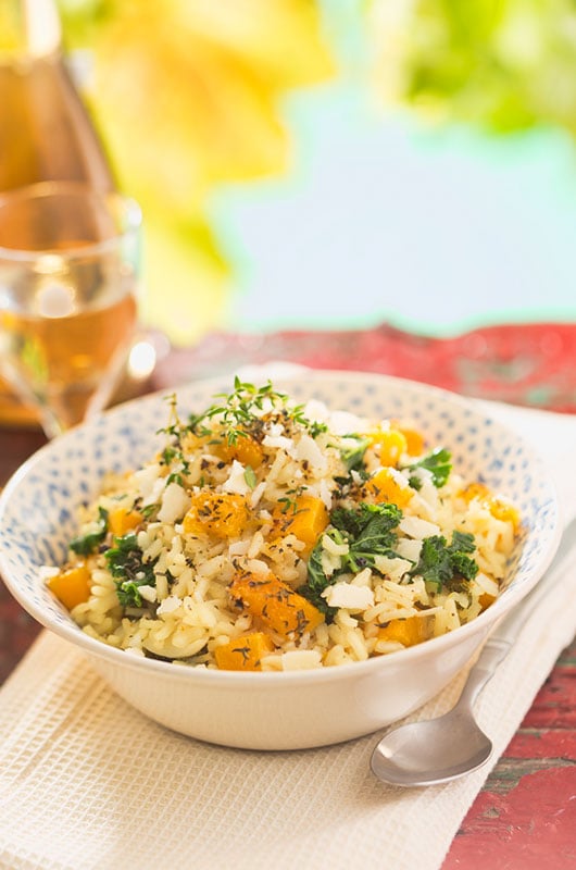 Create A Dreamy At Home Date Night Butternut Squash Risotto