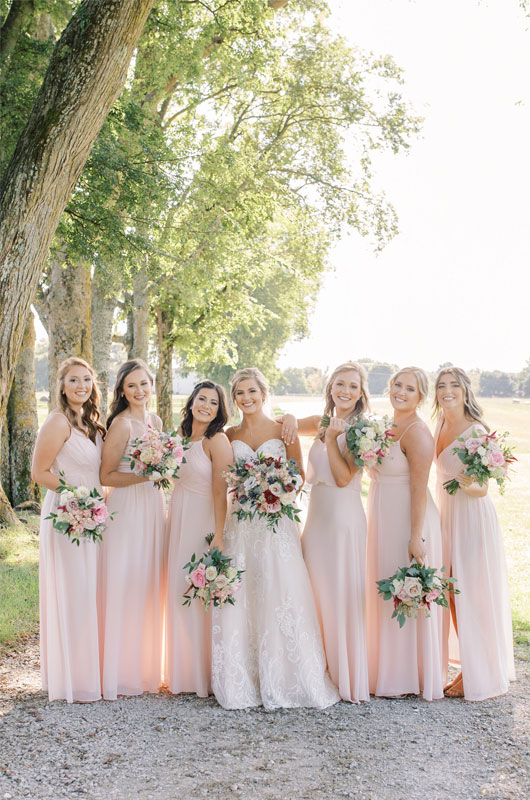 Kirsten Butler Photography Captures A Backyard Wedding In Kentucky Bridal Party
