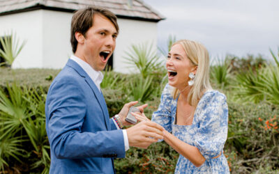 Kara and Chadwick’s Sunny Rosemary Beach Engagement