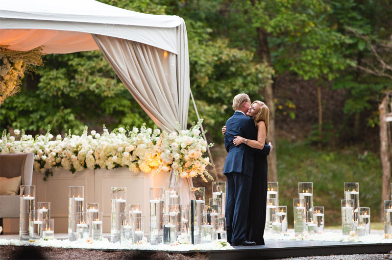 Patti And Chad Hagwoods Elegant Wedding At The Club In Birmingham Alabama Couple Hugging