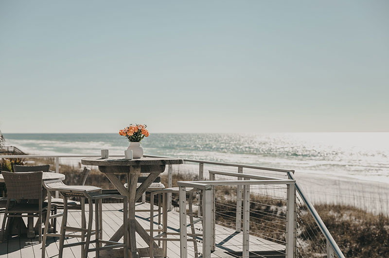 3 Dream Homes On Florida's Scenic 30A That Are Perfect To Host Your Wedding Beachfront Patio