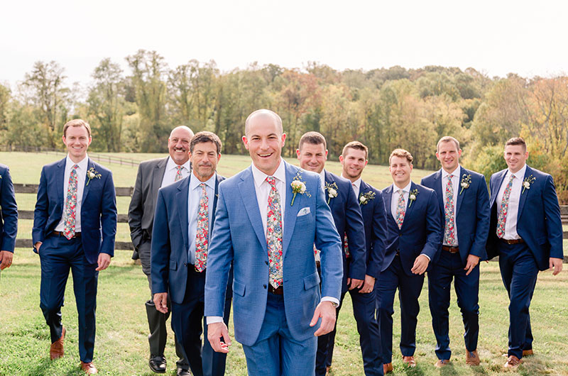 Kayleigh Werner And Adam Scharffs Romantic Farm Wedding In Baltimore County Grooms Men