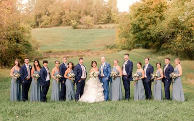 Kayleigh Werner & Adam Scharff’s Romantic Farm Wedding in Baltimore County