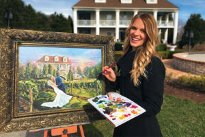 Live Wedding Painting For Your Ceremony And Reception Heather Wolfe Art
