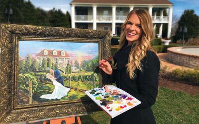 Bring the Magic of Live-Wedding Paintings to Your Ceremony and Reception