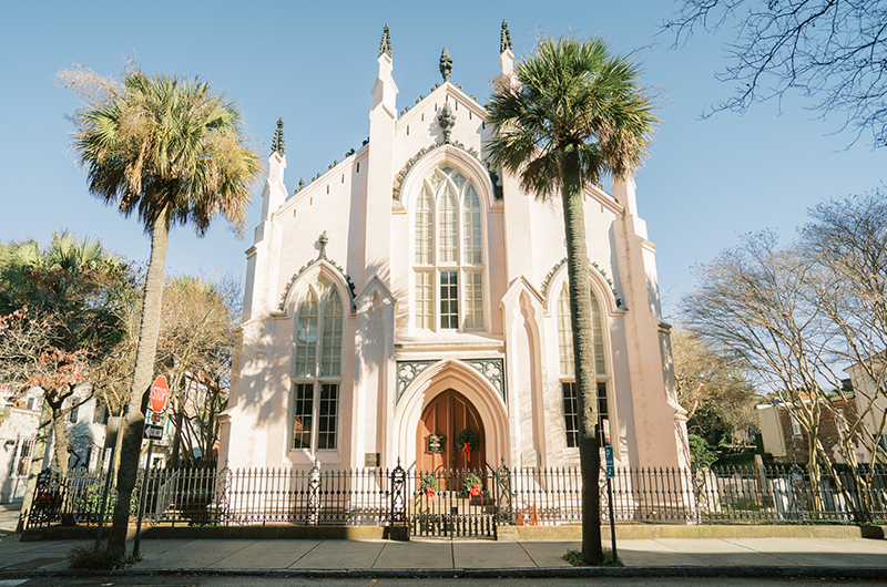 South Carolina Couple Postpones Big Wedding For A Christmas Elopement Image Of Church