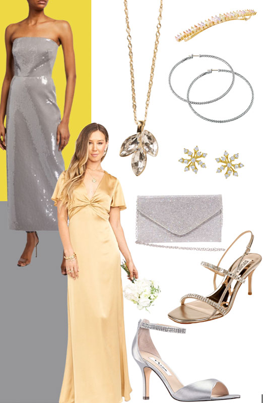 Wedding Weekend Looks Featuring The Pantone 2021 Colors Of The Year Combined Bridesmaids