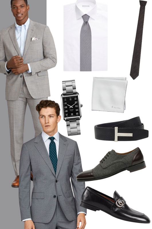 Wedding Weekend Looks Featuring The Pantone 2021 Colors Of The Year Ultimate Gray Groom