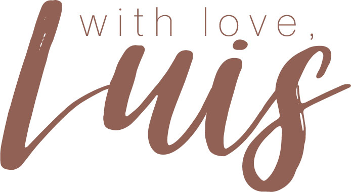 With Love LUIS Event Copper Logo