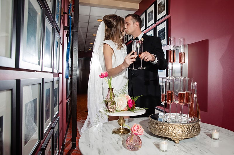 Mod Inspired Wedding Shoot At Historic Franklin Theatre In Tennessee Champagne Toast Mod Inspired Wedding Shoot At Historic Franklin Theatre In Tennessee Champagne Toast