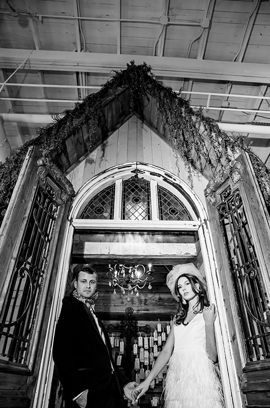 Mod Inspired Wedding Shoot At Historic Franklin Theatre In Tennessee Church