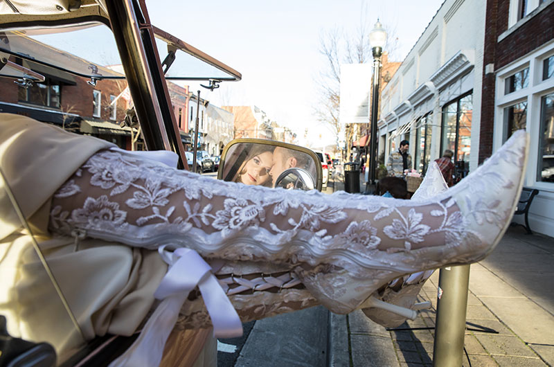 Mod Inspired Wedding Shoot At Historic Franklin Theatre In Tennessee Lace Boots