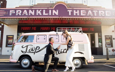 A Mod-Inspired Wedding Shoot at the Historic Franklin Theatre in Tennessee