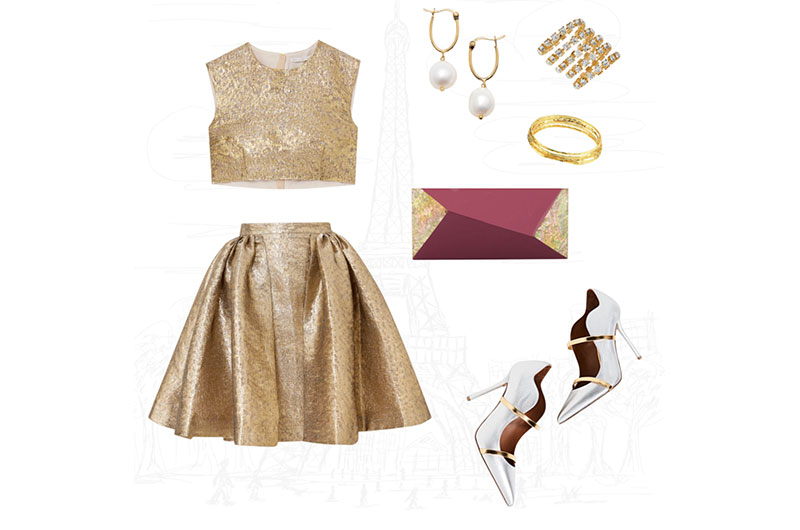 Bold And Romantic Emily In Paris Inspired Outfits For Your Spring Wedding Reception Look
