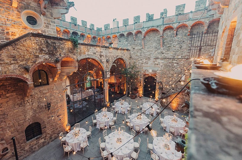 Castle Wedding Venues At Home And Abroad For A Fairytale Inspired Ceremony Castello Di Vincigliata