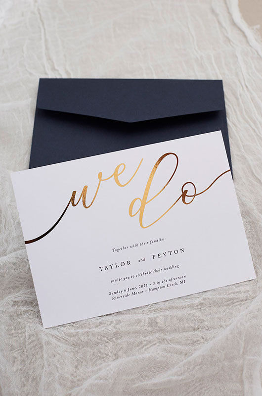 Designing Your Dream Wedding Invitations With Paperlust Foil
