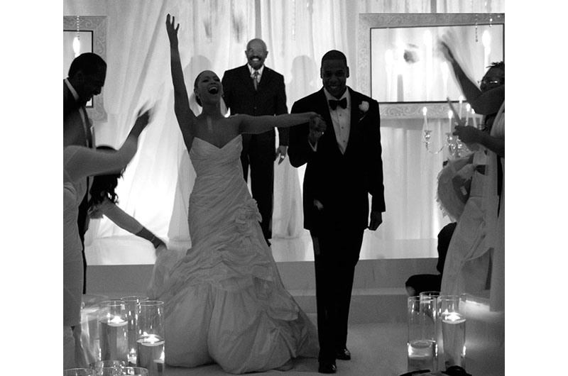 Recreate Famous Weddings For Your Modern Ceremony Beyonce Wedding Photo