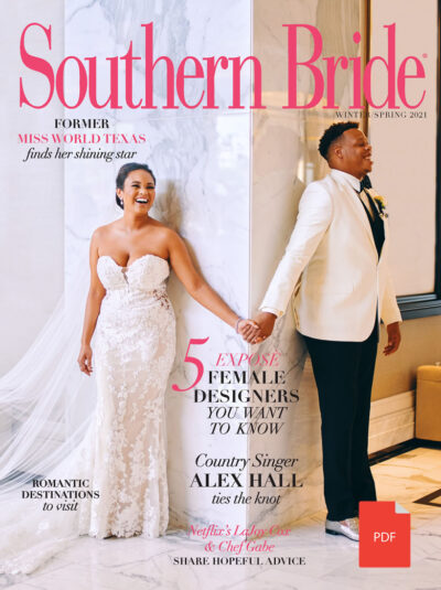Southern Bride Magazine 2021 Spring Cover Digital